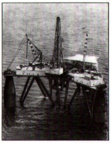 Добыча нефти в море