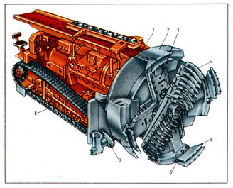 проходческий комбайн сплошного разрушения