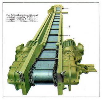 СКРЕБКОВЫЙ КОНВЕЙЕР СП202